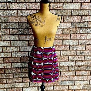 Trina Turk patterned skirt sz 8